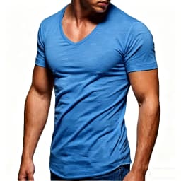 Men 100% Cotton T Shirt Casual Soft Fitness Tops Summer Thin Tee Home Clothing V-Neck Short Sleeve Black White T-Shirt for Men