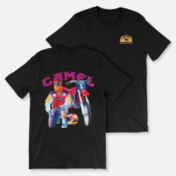 New 2026 Retro Car Camel Cigarettes T-Shirt Vintage Cotton Tops Tee Short Sleeve Casual Streetwear Oversized Women Men Clothing