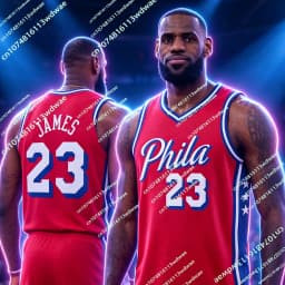 New Arrival Philadelphia Basketball Jersey 26/27 Men's Quick-dry Vest Sleeveless No.23 Tees Breathable Sports Training Jersey