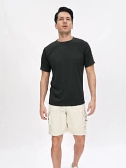 Fashion Men's Cargo Shorts Mens Casual Pants Casual Big Pocket Sports Slacks Cargo Panels Trousers Plus Size for Male