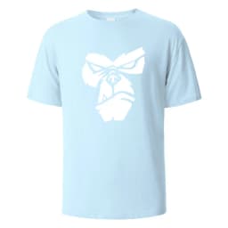 Gorilla Face Funny Print T-Shirt Summer Tees For Men Women 100% Cotton O-neck Oversize Casual Short sleeved Streetwear Basic Top