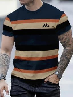 2026 Summer New Style Men's T-shirt Street Casual Fashion Comfortable Soft Lightweight 3D Pattern Printing