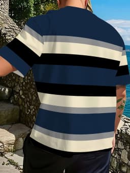2026 Summer New Style Men's T-shirt Street Casual Fashion Comfortable Soft Lightweight 3D Pattern Printing