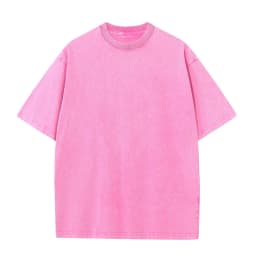 230G Cotton American Large Size T Shirts Men Summer Vintage Clothes Washed Tees Casual Short Sleeve Basic Male Tops