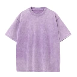230G Cotton American Large Size T Shirts Men Summer Vintage Clothes Washed Tees Casual Short Sleeve Basic Male Tops
