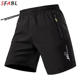 Men's Shorts Summer Football Soccer Sports Short Pants Breathable Drawstring Quick Dry Running Sports Shorts Men Jogging Bottom