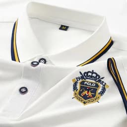 Men's Summer Embroidered Polo T-Shirt Short Sleeve Lapel Design Breathable Lightweight Streetwear Outdoor Oversized Fit