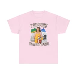 Men I Support Women's Sports T Shirt Unisex Women Oversize Tee Streetwear Casual Short Sleeve Funny Sarcastic Humor Gen Z Humor