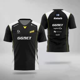 Navi 2025 CS2 E-sports Team Uniform Jersey CS:GO Professional League Training Uniform S1mple Aleksib Fans Gift Custom T Shirts