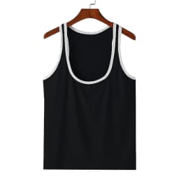 Summer Men's Skinny Gym Tank Tops Leisure Popular Sleeveless Sportwear Fashion Well Fitting Patchwork Bodybuilding Vest S-2XL