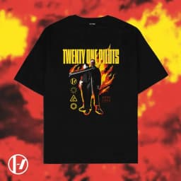 Twenty One Pilots Band Graphics Print Men's T-shirt Short Sleeve Oversized Y2k Top Hip Hop Punk Street Unisex Tee Men's Clothing