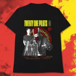 Twenty One Pilots Band Graphics Print Men's T-shirt Short Sleeve Oversized Y2k Top Hip Hop Punk Street Unisex Tee Men's Clothing