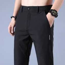 2025 Spring Summer Ultra-thin Men's Stretch Slim Straight Casual Pants High Quality Fashion Breathable Golf Sports Trousers