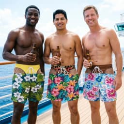 viral 3D print funny fake Buttock design swim trunks for men Hawaii vacation beach party shorts summer quick dry shorts gift