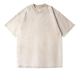 350gsm Men's Washed Vintage T-Shirts Street Hip Hop Retro Punk T Shirt men Harajuku Casual Cotton Short Sleeve Acid Wash Tops