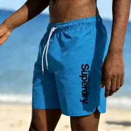 2026 Letter Printed Men's Beach Shorts, Quick Dry Breathable Loose Swim Trunks, Summer Vacation Surfing Board Shorts