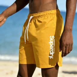 2026 Letter Printed Men's Beach Shorts, Quick Dry Breathable Loose Swim Trunks, Summer Vacation Surfing Board Shorts