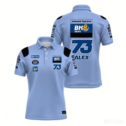 2026 New Alex 73 Racing Team Polo Shirt Men's Fermin Aldeguer 54 Driver Breathable T-shirt Moto Sports Casual Gresini Polo 5XL
