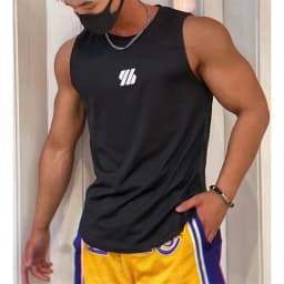 2025 Newest Summer Gym Vest High Quality Mesh Shirt Sleeveless T-Shirts Men Tank Tops Running Fitness Sports Vest Men Clothing