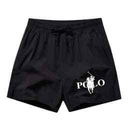 2026 Summer Ice Silk Quick Drying Beach Shorts for Men's Slim Fit Running, Swimming, Fitness, Breathable Shorts