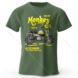Vintage Motorcycle Sketch T-Shirt 100% Cotton Hand Drawn Bike Graphic Tee for Men and Women Retro Biker Style