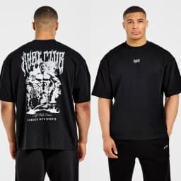 Classic Logo Strength Fitness Brand T-shirt Cotton Graphic Tee Men Women Summer Streetwear