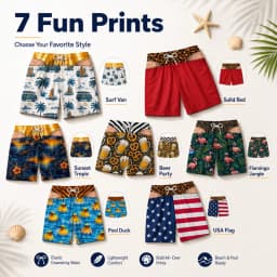 2026 Funny 3D Hairy Butt Print Men’s Beach Shorts Elastic Drawstring Novelty Swim Trunks Quick Dry Pool Party Vacation XS-5XL