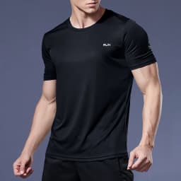 Summer Men Short Sleeve t-Shirt Casual t Shirt Tops Male Quick Dry Running Gym t-Shirts Breathable o-Neck Tee Shirt Man Clothing
