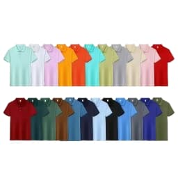 Summer Casual Sports Quick-drying Lapel Short-sleeved POLO Shirt 23 Solid Color Shirt Cycling Suit Fitness Suit For Men S-4XL