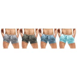 2026 Men's Summer Drawstring Shorts with Pockets Fashion Male Casual Shorts Solid Color Ultra-thin Breathable Shorts