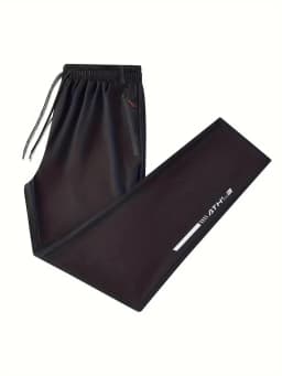 Soft Men's Casual Straight Pants Stretch Elastic Waist Jogger Korean Classic Blue Black Gray Brand Trousers Plus Size