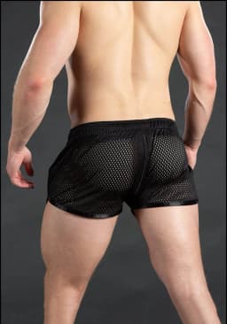 Men's Sweatpants Hole Dry Breathable Sexy Beach Outdoor Casual Three-Quarter Pants（MNDK-05）
