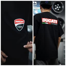 Ducati MOTO GP Team Racing Motorcycles Printed T-shirt Men and Women Cotton T-shirt Men's T-shirts 2026 Summer New Men‘s Tops