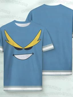 Summer Men's Women's T-shirt Tops All Might Anime Fan Gift My Hero T-shirt My Hero Academia Nonno 5th Edition Jersey