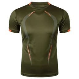 Summer Gym Breathable T Shirt Men Quick Drying Jogging Tops Men Lightweight Training Tees Fitness Tops Running Sweatwear