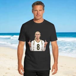 Sophie Cunningham T-Shirt  Hipster T Shirts Short Sleeve Y2K Retro Tshirt Summer Cotton Oversized Clothes
