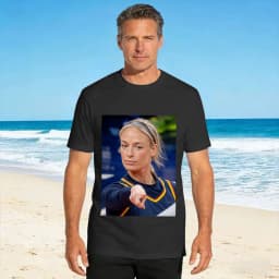 Sophie Cunningham T-Shirt  Hipster T Shirts Short Sleeve Y2K Retro Tshirt Summer Cotton Oversized Clothes