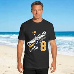 Sophie Cunningham T-Shirt  Hipster T Shirts Short Sleeve Y2K Retro Tshirt Summer Cotton Oversized Clothes