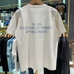 90s Du Cap Eden Rock Rare Washed White T-Shirt Men's Summer Cotton Print Casual Sports Short Sleeve Tee