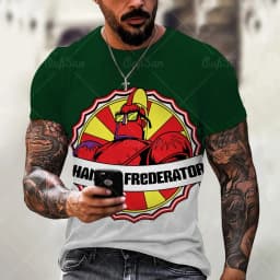 3d Tshirts For Men Vintage Oil T-shirt Street Fashion Castrol Printed Short-sleeved Loose Oversized Motorcycle T-shirt Tops Tees