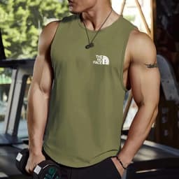 2026 new summer marathon quick drying sports vest men's sleeveless vest running training basketball loose vest men's clothing