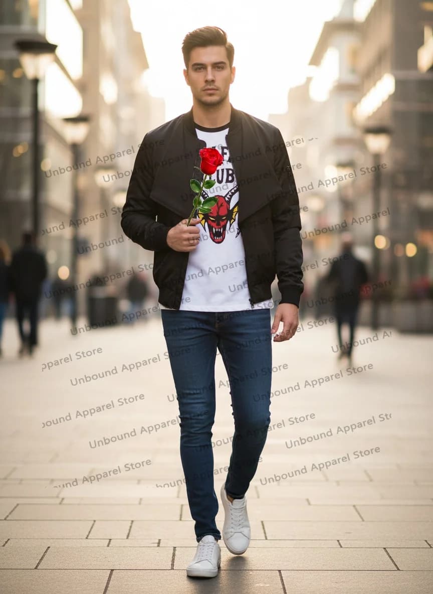 Mens Summer Casual Print Short Sleeve T Shirt Comfortable Lightweight Breathable Tee Top for Daily Wear Relaxed Fit