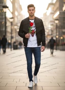 Mens Summer Casual Print Short Sleeve T Shirt Comfortable Lightweight Breathable Tee Top for Daily Wear Relaxed Fit