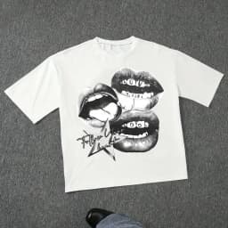 Harajuku Letter Graphic T Shirts Y2k Men Women High Street Oversized Y2k T Shirt Pro Choice Vintage Top Tee Female Male Clothing