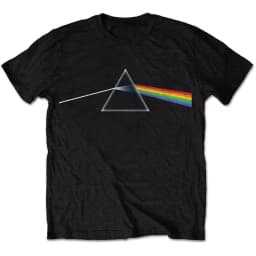 Pink Floyd Dark Side of The Moon Album Graphic Print Men's and Women's Loose Short Sleeved T-shirt Casual Luxury Clothing 2026