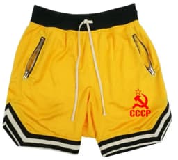 Summer CCCP Russia Men's Casual Fashion Basketball Shorts Brand Multicolor Hip Hop Men's Comfortable Casual Basketball Pants