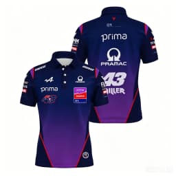 2026 New Jack Miller 43 Polo Shirt for Men Toprak Razgatlioglu 7 Driver T-shirt Moto Sports Quick Dry Prima Racing Polos 5XL Top