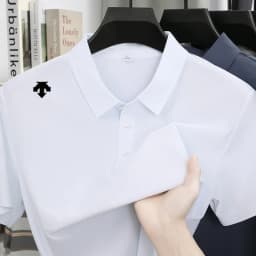 2026 new Men's embroidery Polo Shirt Fashion Sports Top Summer Comfortable Breathable Leisure High end T-shirt shirt men shirts