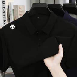 2026 new Men's embroidery Polo Shirt Fashion Sports Top Summer Comfortable Breathable Leisure High end T-shirt shirt men shirts