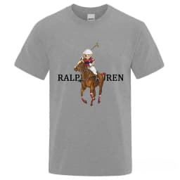 Hot Sale Funny Golf Teddy Bear Men Tshirt Fashion Summer Casual Cotton Tops Tee Unisex Clothing Men T Shirt Streetwear harajuku